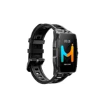 Imilab IMIKI MB1 Smart Watch showing a sleek premium round metallic smartwatch case with a vibrant 1.43-inch AMOLED display and a soft comfort-fit strap view