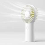 JISULIFE F2B Price in BD handheld portable fan 4000mAh rechargeable mini hand fan 3 speed adjustments detachable cover front view