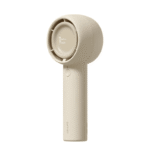 JISULIFE FA42 Super Mini Turbo Fan portable rechargeable pocket fan showing ultra compact lightweight body handle multi speed control button high velocity turbine cooling head large 4500mah battery Type-C charging port front view premium color choices