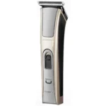 Kemei KM-5017 professional rechargeable cordless hair and beard trimmer with 4 attachment combs and charging cable