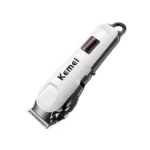 Kemei KM-809A professional rechargeable cordless hair clipper trimmer with LCD display and attachment combs