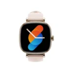 Havit M9060 Smart Watch with a premium round display screen and a sleek metallic chassis shown in image_72eee5.png
