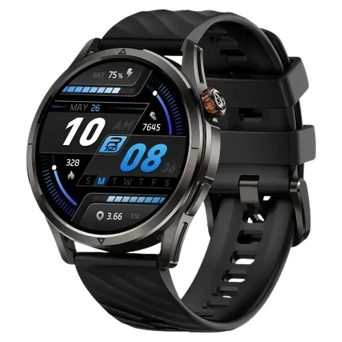 KOSPET Magic R10 Smart Watch with a premium high-definition touch display screen and a stylish frame shown in image_72eee5.png