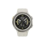 HiFuture FutureGo MIX3 Smart Watch featuring a premium round AMOLED screen and a metallic chassis shown in image_72eee5.png