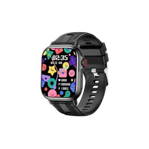 Unikyy Niko Smart Watch showing the large 2.07-inch front full touch display screen and premium zinc alloy frame layout