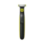 Philips OneBlade QP2824/10 face and body 5-in-1 hybrid rechargeable cordless electric trimmer and shaver with adjustable guide comb, body skin guard, and USB charging wire turn on