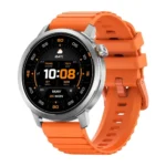 Kospet Orb smart watch with premium round display screen and a sleek metallic chassis shown in image_72eee5.png