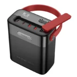 Hoco J143 80000mAh premium high capacity fully compatible power bank with 22.5w super fast charging and 20w pd multi-port layout fire retardant heavy duty frame with digital led battery percentage display and dual emergency flashlights status view]