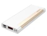 Ldnio PR518 5000mAh premium ultra compact portable mobile power bank with smart auto-id usb output port and fire retardant sleek lightweight pocket friendly shell layout with led power status indicator view