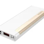 Ldnio PR518 5000mAh premium ultra compact portable mobile power bank with smart auto-id usb output port and fire retardant sleek lightweight pocket friendly shell layout with led power status indicator view