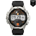 KOSPET Tank T3 Ultra Rugged Smart Watch with a premium military-grade display screen and a heavy-duty chassis shown in image_72eee5.png