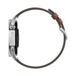 HUAWEI WATCH GT 5 smart watch showcasing its premium octagonal stainless steel geometric watch case, high-resolution AMOLED display with a detailed sporty dashboard interface, and an elegant watch band strap