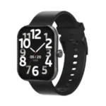 Haylou Watch S6 Smart Watch showing the front digital interface dial design and premium wrist strap layout