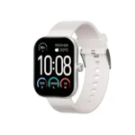 Haylou Watch S6 Smart Watch showing the front digital interface dial design and premium wrist strap layout