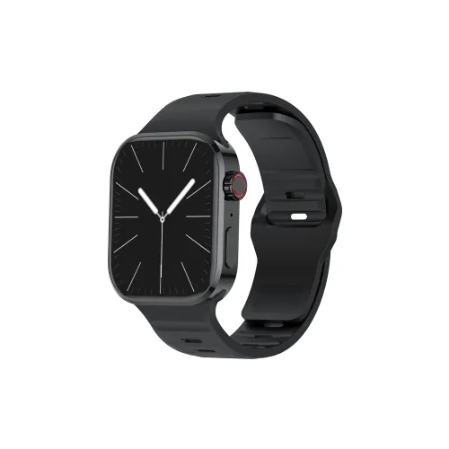 Unikyy Wing Smart Watch showing the large 2.01-inch front touch display screen and premium zinc alloy frame layout