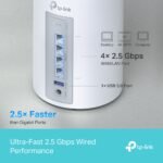 TP-Link Deco BE11000 Whole Home Mesh Wi-Fi 7 System (Tri-Band) Deco BE65(1-pack) - Image 7
