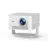 Magcubic HY450 MAX LED Projector 1100 ANSI Lumens Native 1080P WiFi 6 Auto Focus Portable Home Theater unit showing its modern dark grey chassis design large glass optical projection lens assembly cooling ventilation grill and back panel input ports
