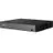 IMOU NVR-N110-8A0E-P 10 network video recorder shown from a front angle displaying its sleek black rectangular housing panel status indicator lights and rear panel ports layout