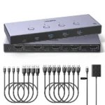 UGREEN 55397 4-Port HDMI KVM Switch (4 Computers, 1 Monitor) - Image 2