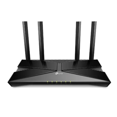 Experience ultra-fast Wi-Fi 6 speeds with the TP-Link Archer AX53 AX3000 Dual Band Gigabit Wi-Fi Router. Engineered for 8K streaming and low-latency gaming, this router features combined speeds up to 3000Mbps, 160MHz channel bandwidth, four high-gain external antennas, full Gigabit Ethernet ports, and TP-Link HomeShield security. 3 Gbps Wi-Fi 6 Speeds: Delivers 2402 Mbps on 5 GHz and 574 Mbps on 2.4 GHz for smooth streaming and gaming. 160MHz Bandwidth Support: Doubles channel width for ultra-fast wireless data transfer to compatible devices. OFDMA & MU-MIMO: Connects more smart devices simultaneously without network lag or bandwidth congestion. TP-Link HomeShield: Protects your household network with real-time cyber security scans and parental controls. Secure Home Delivery: Enjoy safe, trackable doorstep delivery throughout Bangladesh via the Steadfast Courier network.