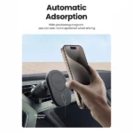UGREEN 25925 Magnetic Wireless Car Charger Mount - Image 2