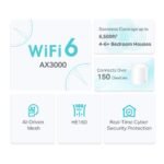 TP-Link Deco AX3000 Whole Home Mesh Wi-Fi 6 System Deco X50(3-pack) - Image 3