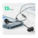 UGREEN EP103 30637 HiTune In-Ear Wired Earphones with 3.5mm Plug (Black) - Image 2