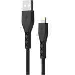 HAVIT H66 1M Lightning Cable Price in BD - Front layout view of HAVIT H66 1M USB to Lightning fast charging and data cable for iPhone