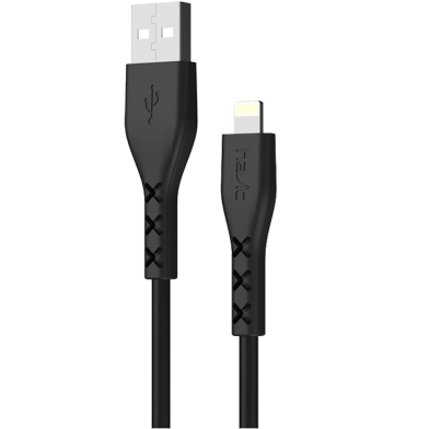 HAVIT H66 1M Lightning Cable Price in BD - Front layout view of HAVIT H66 1M USB to Lightning fast charging and data cable for iPhone