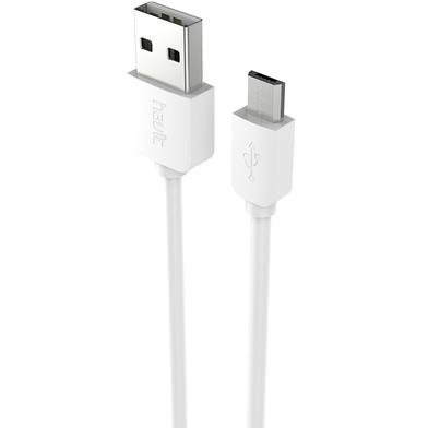 Havit CB608X Micro USB Charging Cable Price in BD - Front layout view of Havit CB608X Micro USB fast charging and data cable