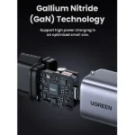 UGREEN 25257 Nexode 30W USB-C PD GaN Fast Charger EU (Space Gray) - Image 4