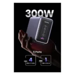 UGREEN 90903B Nexode 300W 5-Port PD GaN Fast Charger EU - Image 2