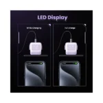 UGREEN 25036 Nexode 30W USB-C PD GaN Fast Charger US showing its compact metallic purple casing layout, single Type-C port interface, and fixed US standard two-pin prongs on a clean white background