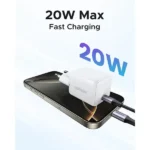 UGREEN 55554 20W USB-C GaN Fast Charger EU White - Image 3