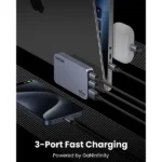 UGREEN 25356 Nexode Pro 65W 3-Port GaN Ultra-Slim Fast Charger - Image 2