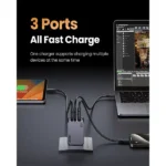 UGREEN 25870 Nexode Pro 65W 3-Port GaN Fast Charger Set US - Image 2