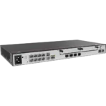 Huawei NetEngine AR730 8 Port Gigabit Router Price in BD - Rack-mountable black enterprise router with 8 gigabit LAN ports and 10GE SFP optical WAN port