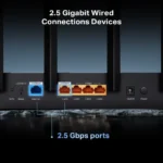 TP-Link Archer BE400 BE6500 Dual-Band Gigabit Wi-Fi 7 Router - Image 3