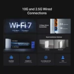 TP-Link Archer BE450 BE7200 Dual-Band Wi-Fi 7 Router - Image 4