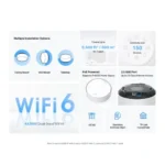 TP-Link Deco X50-PoE AX3000 Dual-Band Mesh Router (3 Pack) Price in BD - Image 2