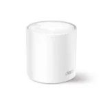 TP-Link Deco X60 AX5400 Dual-Band Mesh Router 1 Pack showing single white cylindrical tower unit