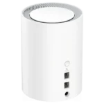 Cudy M3000 AX3000 2.5G Dual-Band Wi-Fi 6 Whole Home Mesh Router 2-pack showing two clean white cylindrical units designed for seamless network coverage