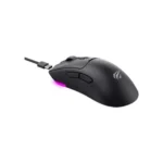 Havit MS966WB Quad-Mode Wireless Mouse Price in BD - Top view of Havit MS966WB quad-mode wireless mouse with USB receiver and charging cable