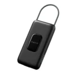 Havit PB35 20000mAh Power Bank with Type C Cable Price in BD - Front view of sleek black power bank with built-in Type-C cable and LED status light