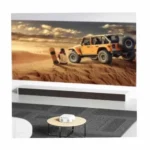 Havit PJ212 270 ANSI FHD Portable Projector Price in BD - Front view of sleek compact Havit PJ212 Full HD Wi-Fi projector