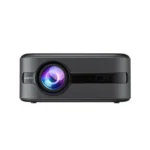 Havit PJ219 PRO Smart Projector Price in BD - Front view of modern black Havit PJ219 PRO Android TV 9.0 smart projector