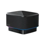 Havit PJ300 Plus Google Licensed Projector Price in BD - Front view of premium black Havit PJ300 Plus Google TV certified projector