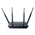 Prolink PRC3801 AC1200 Dual Band Gigabit Router Price in BD - Black dual-band wireless router with 4 high-gain external antennas and full gigabit ports