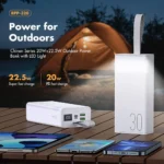 Remax RPP-320 Chinen Series 30000mAh 22.5W Fast Charging Power Bank with LED Light - Image 2