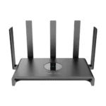 Ruijie RG-EW1300G 1300M Dual-Band Gigabit WiFi Router Price in BD - Black dual-band router with 5 external antennas and gigabit ethernet ports